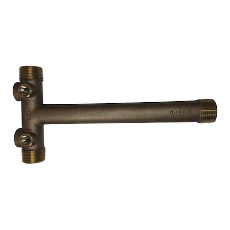 Campbell Fittings Campbell Brass Brown 1 in. Tank Cross RSTC4-3TLF